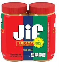 Jif Creamy Peanut Butter (48 oz., 2 pk.) - free shipping