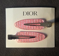 Dior Beauty Backstage Pink Hair Clips Get Ready 2 piece set Novelty GWP NEW
