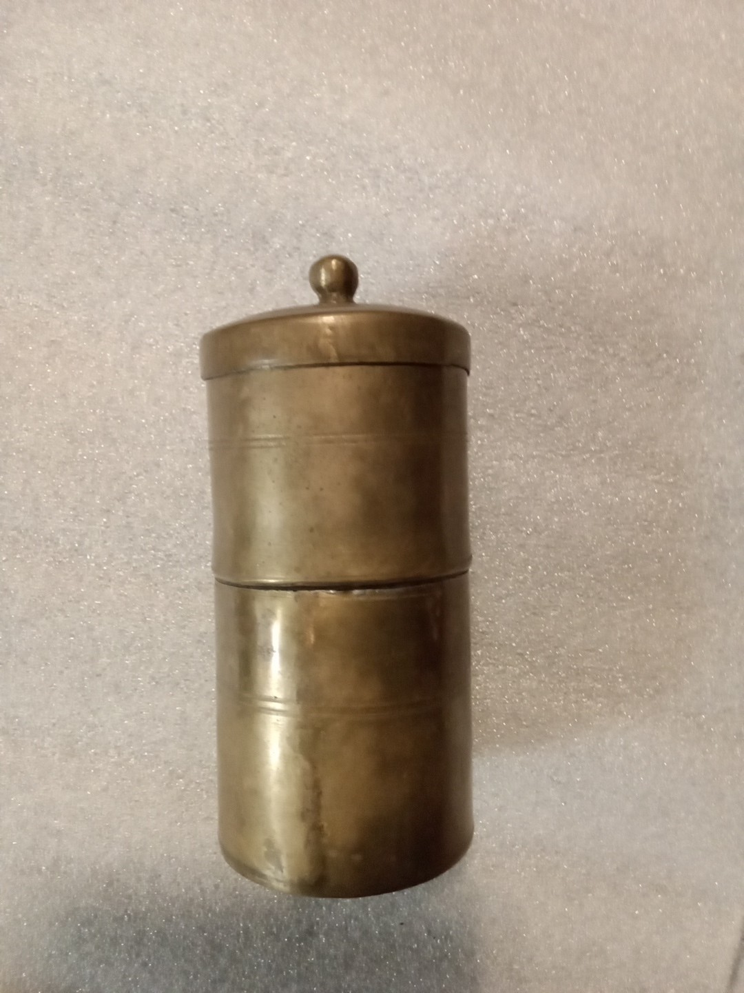 Brass Coffee Filter with Matte Finish