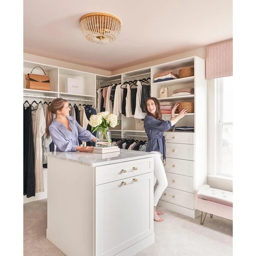 Crystorama 605-GA Rylee 4 Light 18.5 inch Antique Gold Flush Ceiling Light - Picture 6 of 7