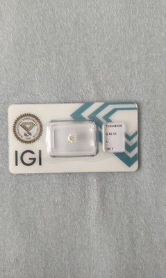 0,4 Karat natürlicher Diamant IGI zertifiziert VS1