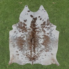 100 Real Natural Area Cow Hair On Cowhide Skin Floor Rug Carpet 64"x58" CC1413