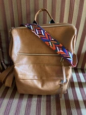 Backpack Purse for Women Leather Multipurpose Design 13.8 x 11.8 x 5.9 Inch