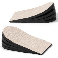 Dr. JK- Adjustable Heel Lifts for Women and Men, 1 Pair, 4 Layers, Medium Siz...