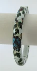 Vintage Cloisonne Enamel Clamper Bracelet