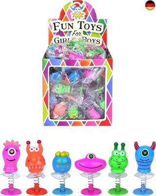 Henbrandt 6x Monster Mix Springende Monster Geburtstagsgeschenke Kinder.