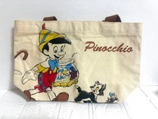 Disney Store Pinocchio Tote Bag
