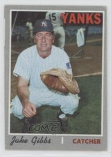 1970 Topps Jake Gibbs #594 5p5