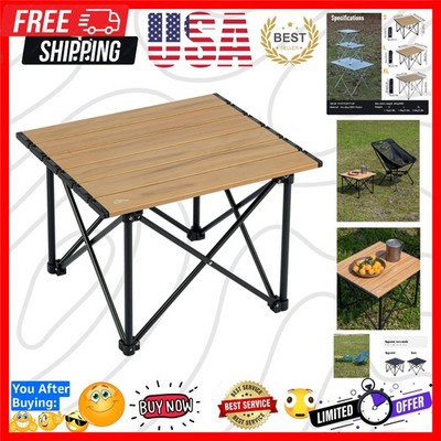 Ultralight Compact Camping Folding Table with Carry Bag Reinforced Nature - S
