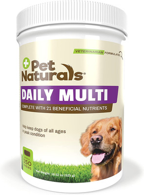 Daily Multivitamin for Dogs, Veggie Flavor, 150 Chews - Yummy Chews with Amino A