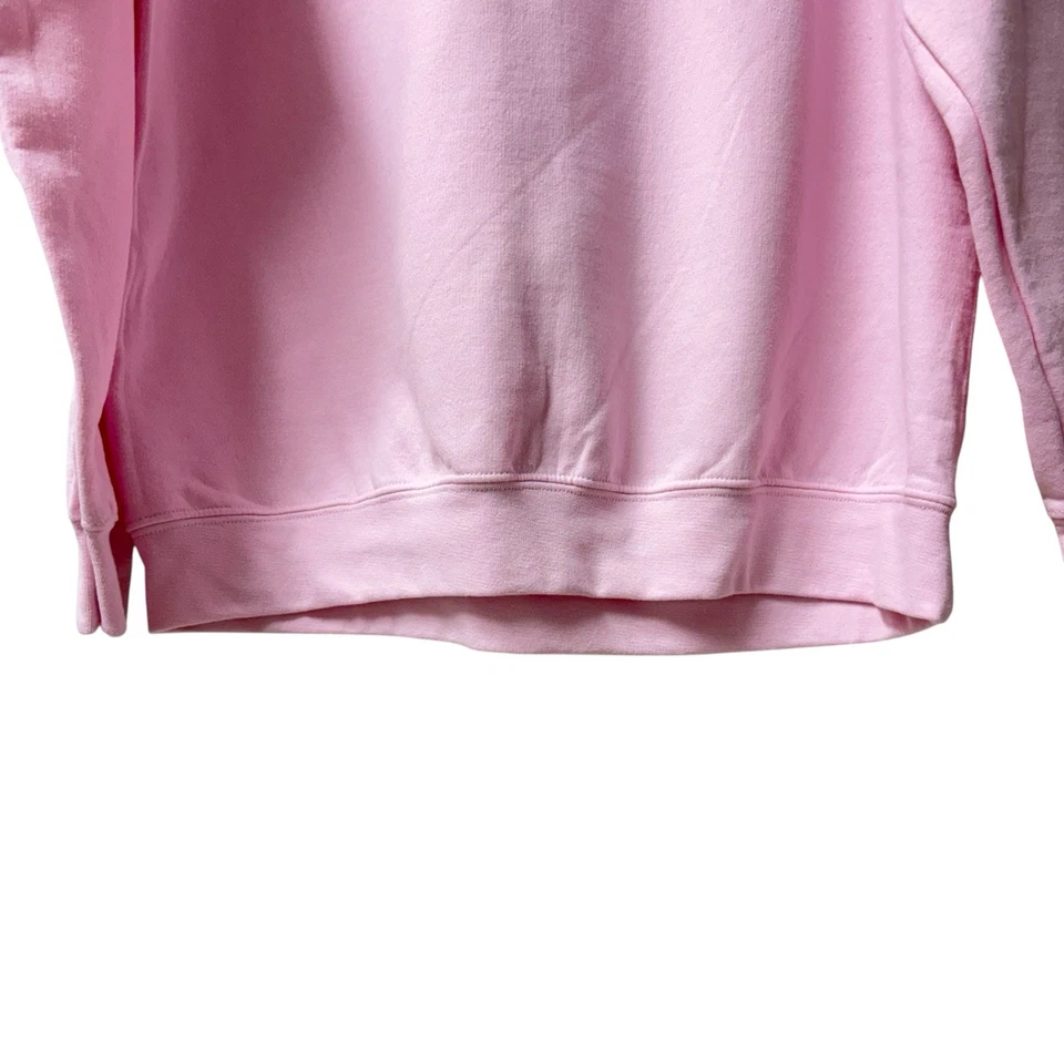 Gildan Heavy Blend Long Sleeve Round Neck Pink I Need Diet Coke Sweatshirt L New - Image 3 of 4