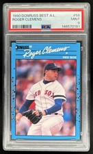 1990 Donruss Best of the AL Roger Clemens #58 Red Sox PSA 9