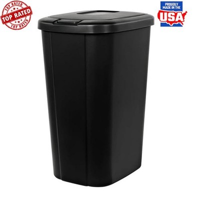 Touch Lid Kitchen Trash Can 13 Gallon Slim Durable Easy Clean Odor Control New