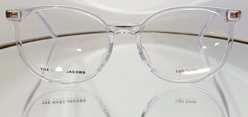 THE MARC JACOBS MARC 511 789 Anteojos LILA TRANSPARENTE Nuevo Plástico 53-18-145 Foto 2 de 4