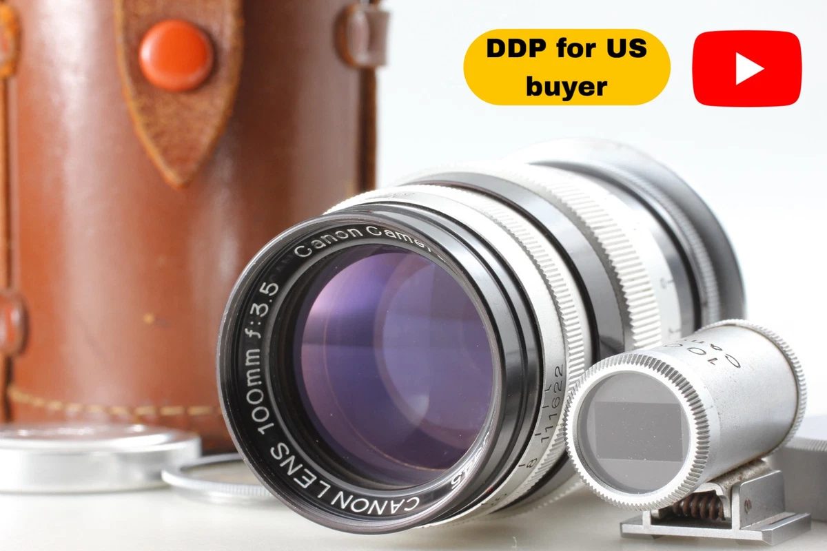 Canon　LENS 100mm f:3.5 テレフォトレンズ　中古品　レトロ Canon f/3.5 Camera Lenses 100mm Focal for sale | eBay