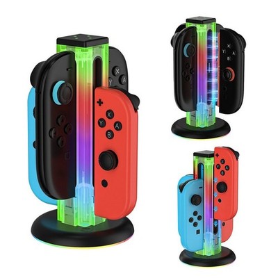 für Nintendo Switch Konsole Joy-Con Controller Ladestation USB Ladegerät Dock