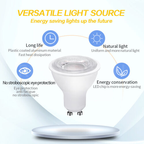 Ruiandsion GU10 LED Bulb Refrigerator Light Chandelier Light 110V Warm White - Picture 3 of 8
