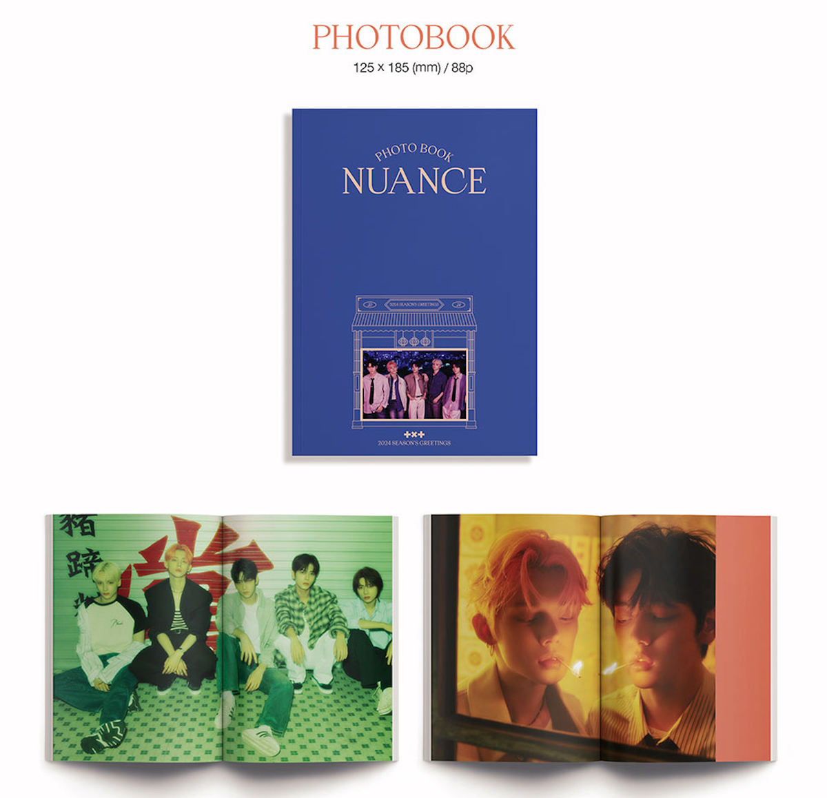 TXT TOMORROW X TOGETHER 2024 SEASON'S GREETINGS PHOTOCARD OFFICIAL