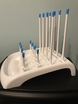 Munchkin Deluxe Bottle Drying Rack Ideal for Bottles,Teats,Cups,Pump Parts  (a4) UK - Main Image