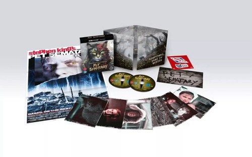 Pet Sematary - Collectors Edition (4K UHD, Blu-ray, Extras) UK Import NEW - Picture 3 of 7
