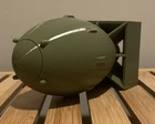 Fat Man MK-3 Atom Bomb Model 3D Printed 1/20 Scale - WW2 US Military Oppenheimer