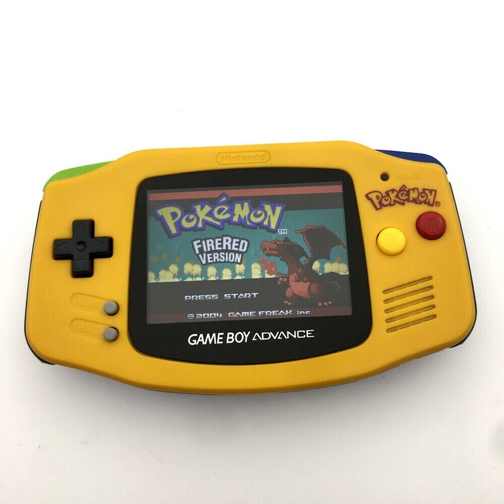 Nintendo Gameboy Advance IPS v2 Pokemon Yellow Edition