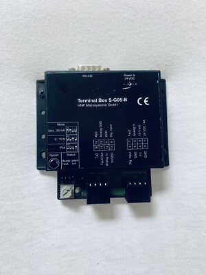 HNP MIKROSYSTEME GmbH ~ TERMINAL BOX S-G05-B ~ RS-232