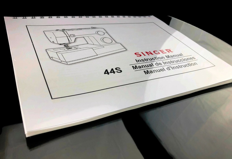 Singer 44s Sewing Machine Instructions User Guide Manual Reprint Free