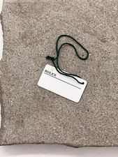 #1578 ORIG. ROLEX 126234 HANG TAG CIONDOLO CARTELLINO WHITE TAG CARTELLINI