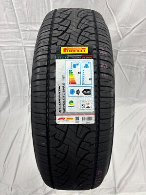 4 (Four) New Tire Pirelli Scorpion ATR 275/60R20 115T A/T All Terrain 2756020