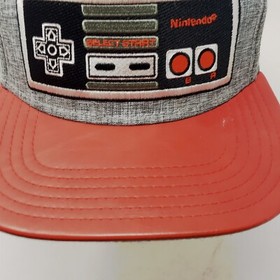Nintendo Classic NES Controller Snapback Hat From BIOWORLD MERCH OSFA