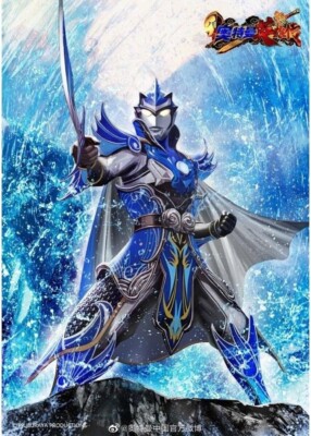 Bandai Spirits Ultraman Armour of Legends Ultraman Blu (Xiahou Dun Armour) Kit
