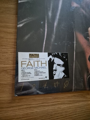 RARE George Michael Faith LP Album 1987 Japan Vinyl Record - Picture 2 of 18