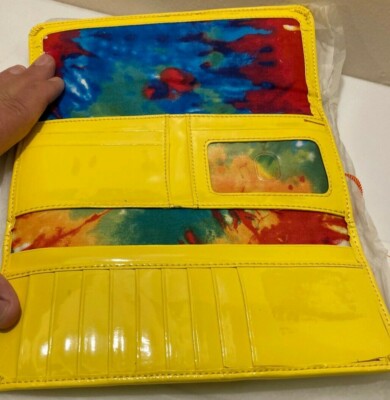 Baekgaard Clutch Wallet - New with Tags and packaging. Yellow Banana