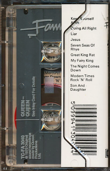 Queen - Fame (Cassette Tape) **BRAND NEW/STILL SEALED** - Image 2 of 3