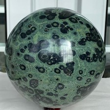 9180g Natural Eye Green Kambaba Jasper Stromatolite Crystal Sphere Ball