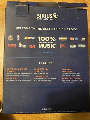 Nfl Training Camp Siriusxm Nfl Radio Sirius SV5TK1 Car Satellite