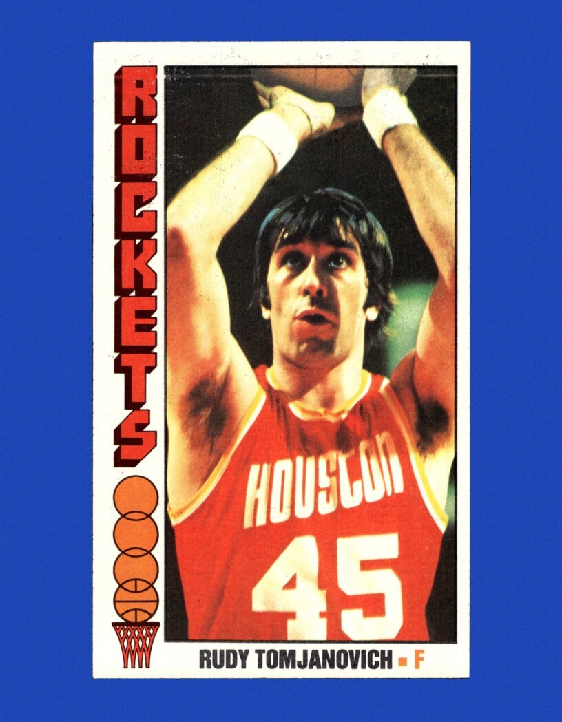 1976-77 Topps Set-Break # 66 Rudy Tomjanovich EX-EXMINT *GMCARDS*