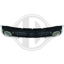Heckdiffusor Diffusor Stoßst. Hinten passend für Audi A4 B8 2011-15 Sport Optik