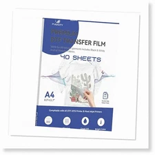 MattePrint T-Shirt Transfer Paper - Premium PET Film for Direct-to-Fabric Printi