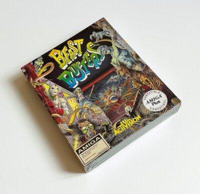 NEW / NEU - AMIGA   BEAST BUSTERS   Activision, SEALED Commodore Game, Spiel