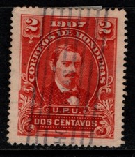 Honduras 1907 2c UPU Universal Postal Union SG119 Used