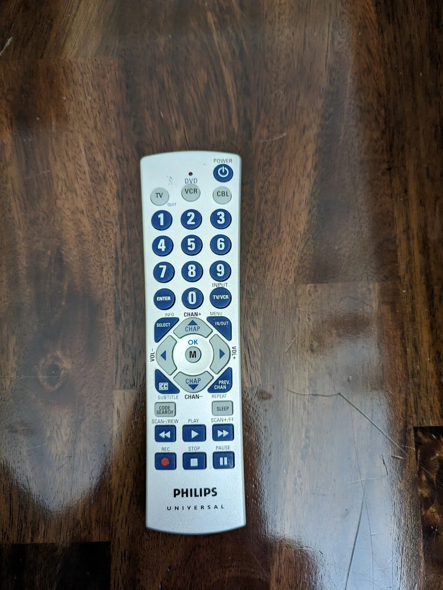 Phillips Cl034 Universal Remote Codes List