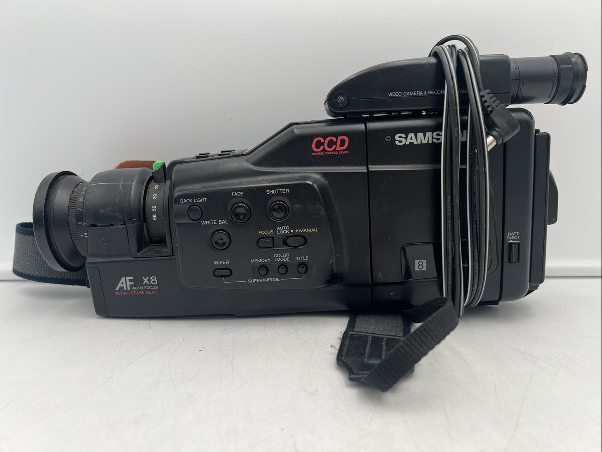 Samsung SCX800 8mm Camcorder - Camera & A/C Charger Cord Only