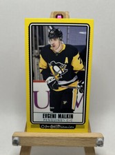EVGENI MALKIN 2021-22 O-Pee-Chee Hockey Tallboys Mini YELLOW BORDER Penguins