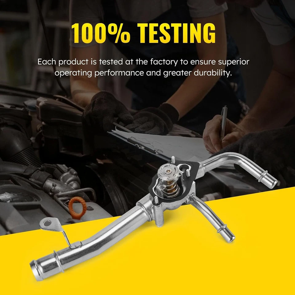 Thermostat Assembly for Buick Chevrolet Traverse GMC Saturn 2007-2017 12599235 - Image 2 of 4