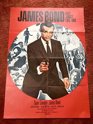James Bond jagt Dr. No Kinoplakat Poster A1, Sean Connery, James Bond