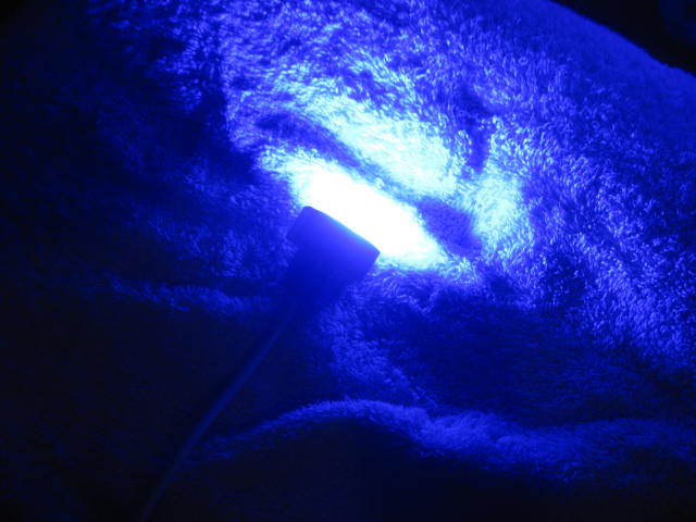 1500 LUMENS Blue 9 LED Drain Plug Light Yamaha Jet Boat Brass