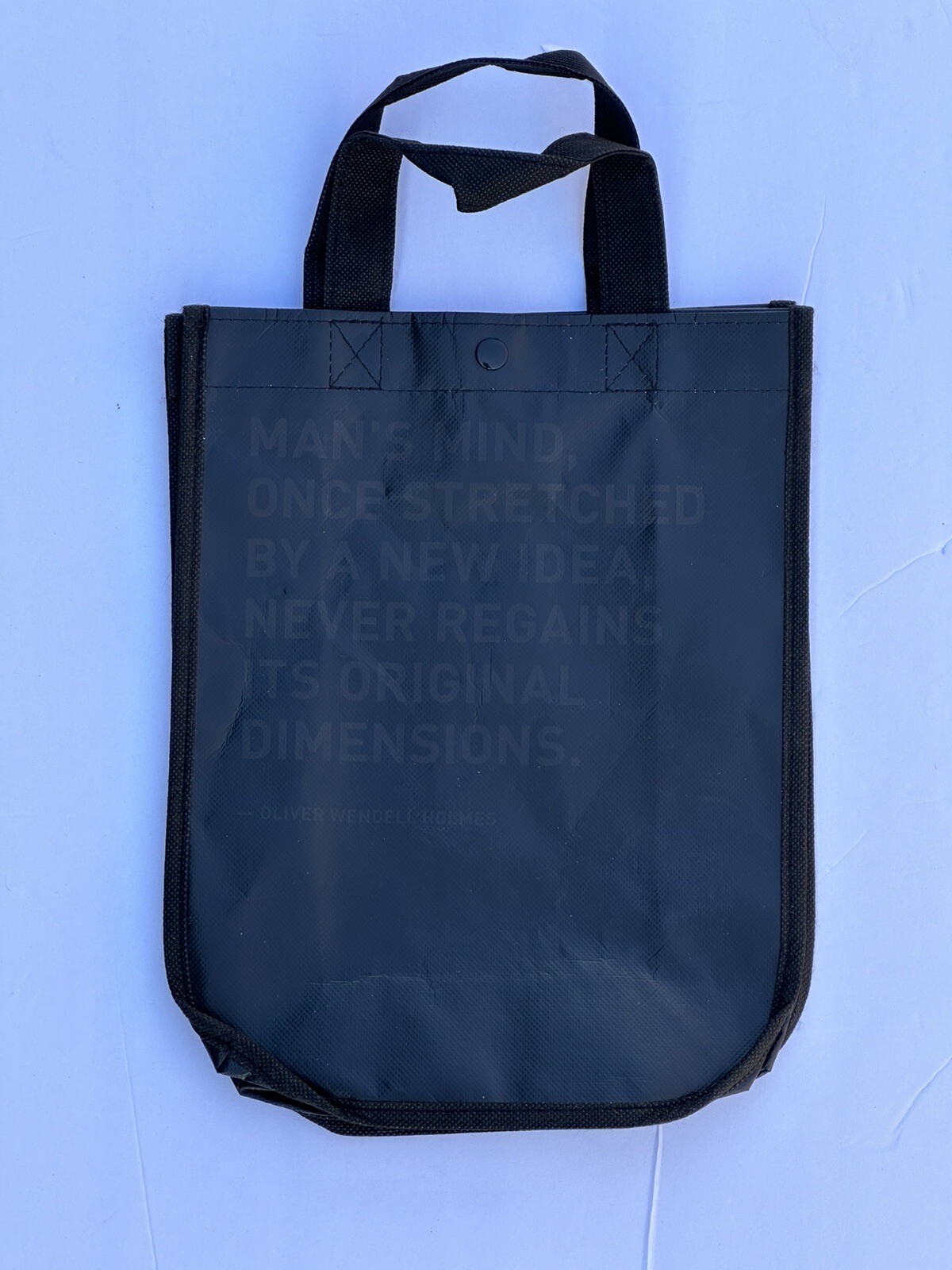 Lululemon Small Reusable Tote Shopping Bags 9"x12"x4" Black, NEW eBay