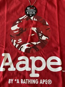 red bape tee